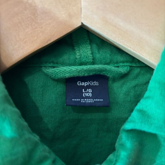 Green boy's Gap shirt size Large - Picture 3 of 3